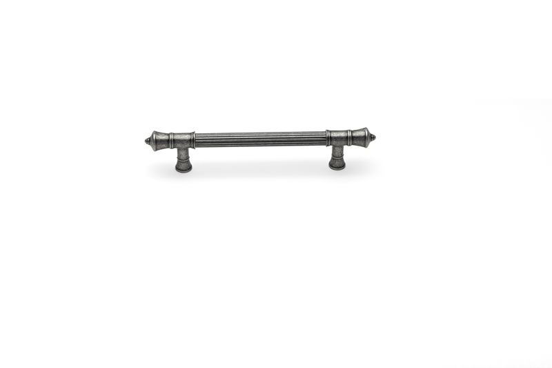 System 4675 Antik Gümüş Renk Klasik Kulp 128 mm (SY4675 0128 OSM-OSM)