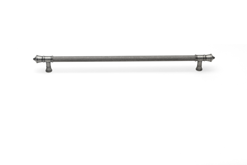 System 4675 Antik Gümüş Renk Klasik Kulp 320 mm (SY4675 0320 OSM-OSM)