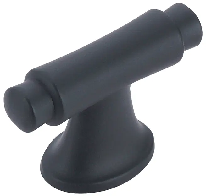 Çebi A4117 Serisi Düğme Mobilya Kulpu 16 mm PC24 (Mat Siyah)