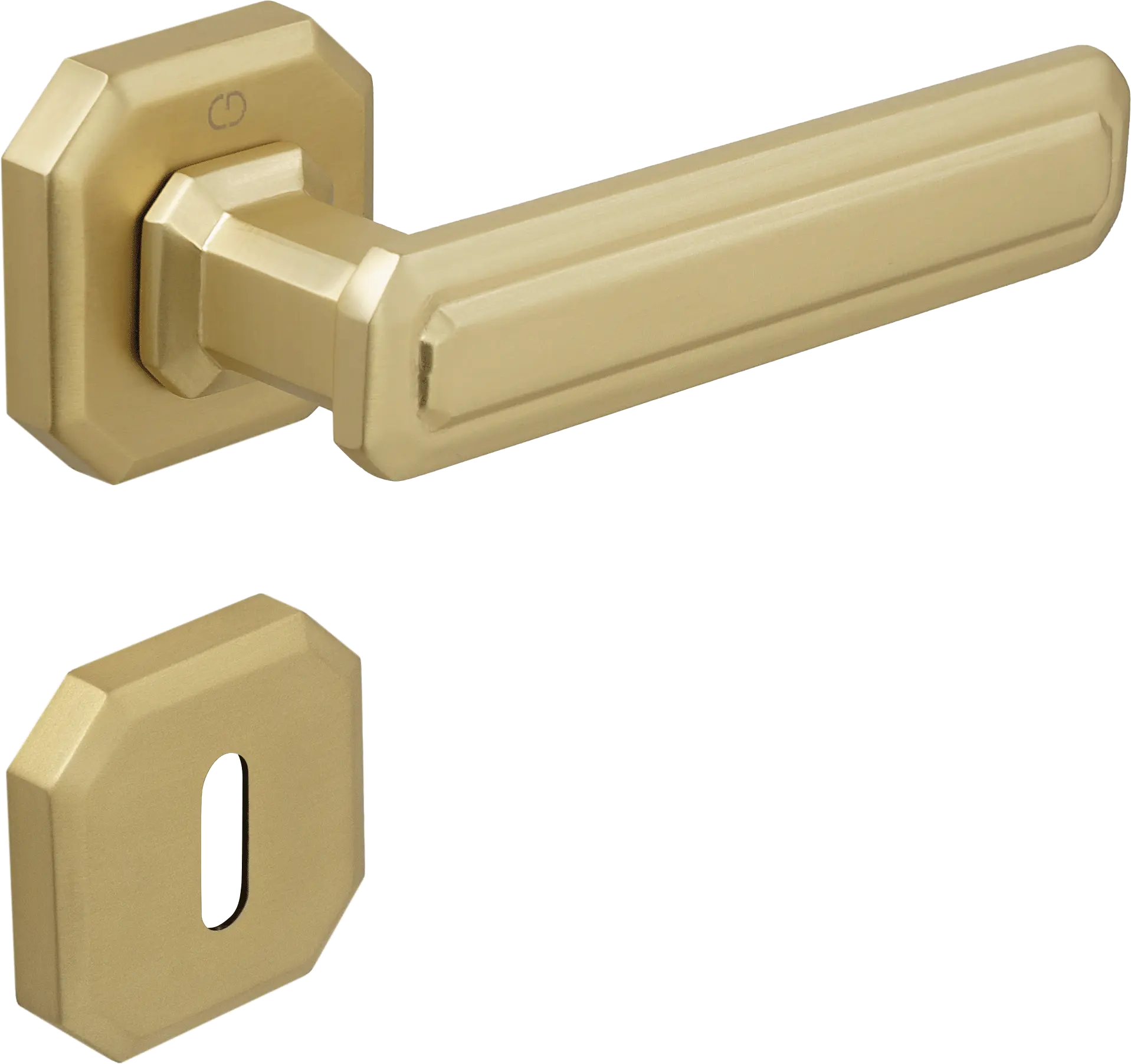 Çebi A5101 King Kapı Kolu PC35 (Mat Pirinç) - Oda