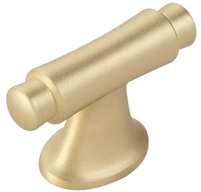 Çebi A4117 Serisi Düğme Mobilya Kulpu 16 mm PC35 (Mat Pirinç)