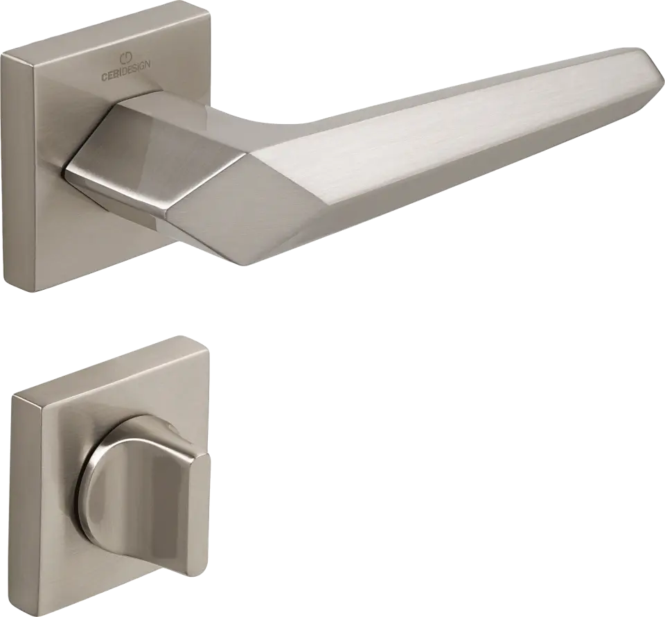 Çebi A528 Sata Kapı Kolu MP08 ( Parlak Fırçalanmış Inox) - WC