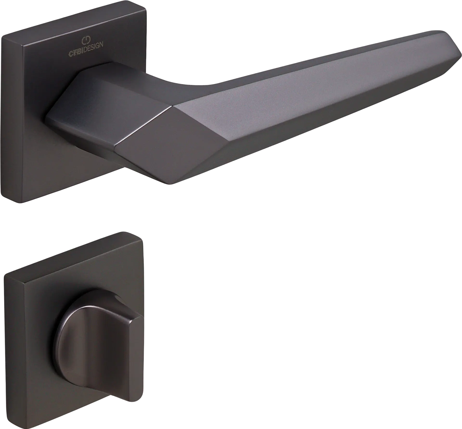 Çebi A528 Sata Kapı Kolu PC27 (Antrasit Saten) - WC