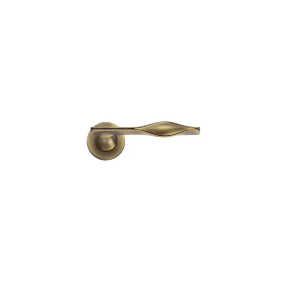 Vista D’oro Curl Rozetli Kapı Kolu Sarı Oksit