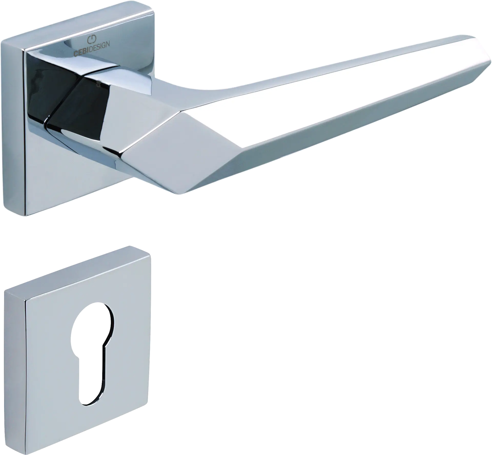 Çebi A528 Sata Kapı Kolu MP02 (Parlak Krom) - Yale