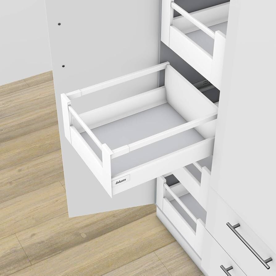 Blum Tandembox Antaro D İç Çekmece 30 Kg Bordürlü Blumotion İpek Beyazı