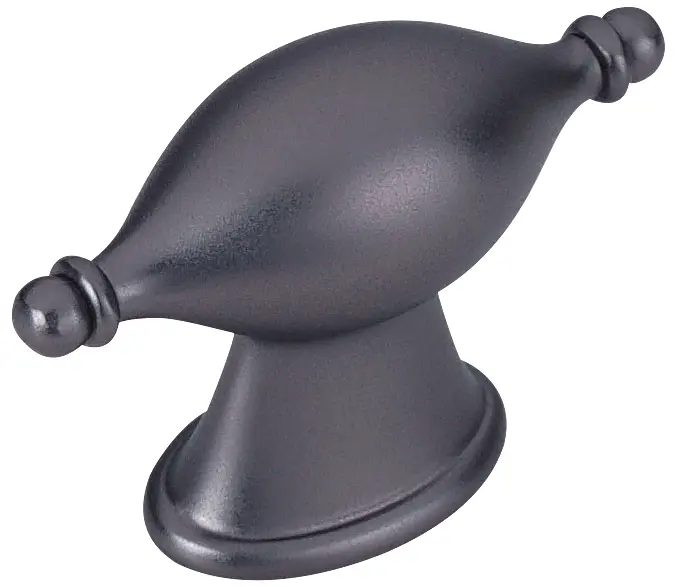 Çebi A4124 Serisi Düğme Mobilya Kulpu 16 mm PC27 (Antrasit Saten)