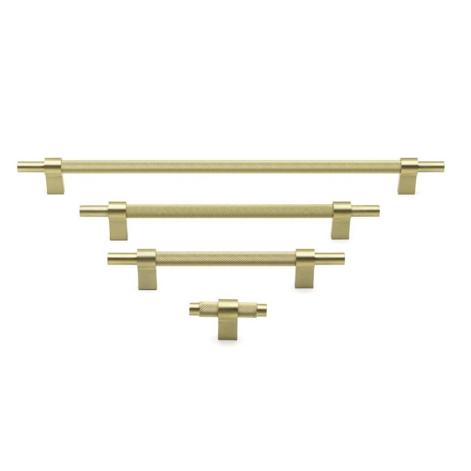 System 8772 Mat Altın Renk Klasik Kulp 128 mm (SY8772 0128 BB-BB)