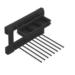 Yan Bağlantılı Gizli Raylı Alüminyum Fonksiyonel Pantolonluk Sağ