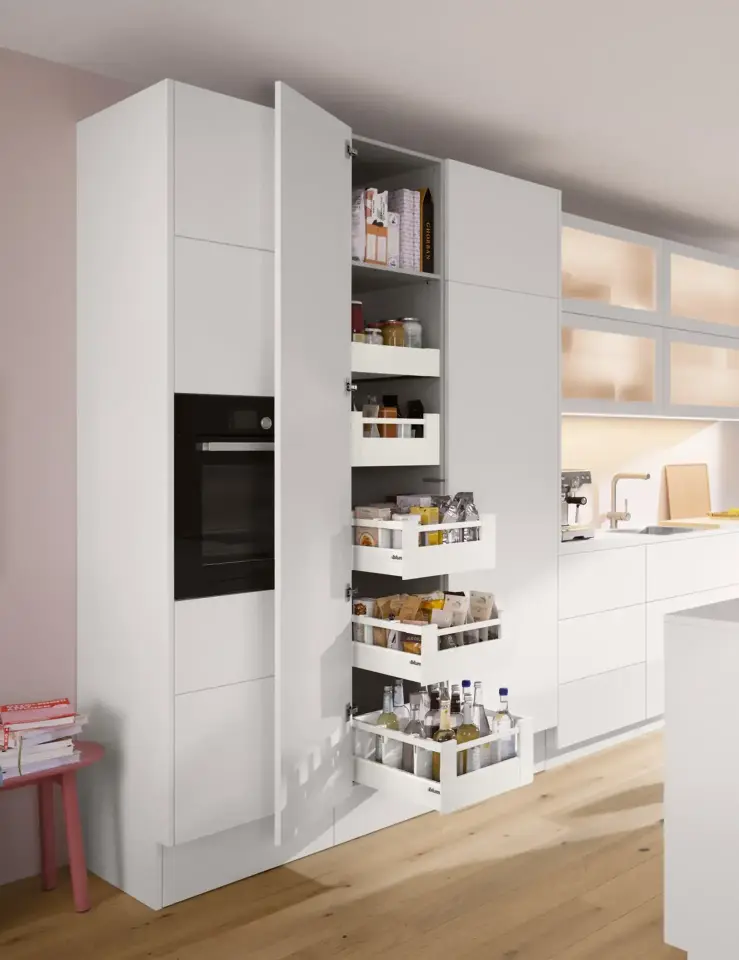 Blum Tandembox Antaro D İç Çekmece 65 Kg Bordürlü Blumotion İpek Beyazı