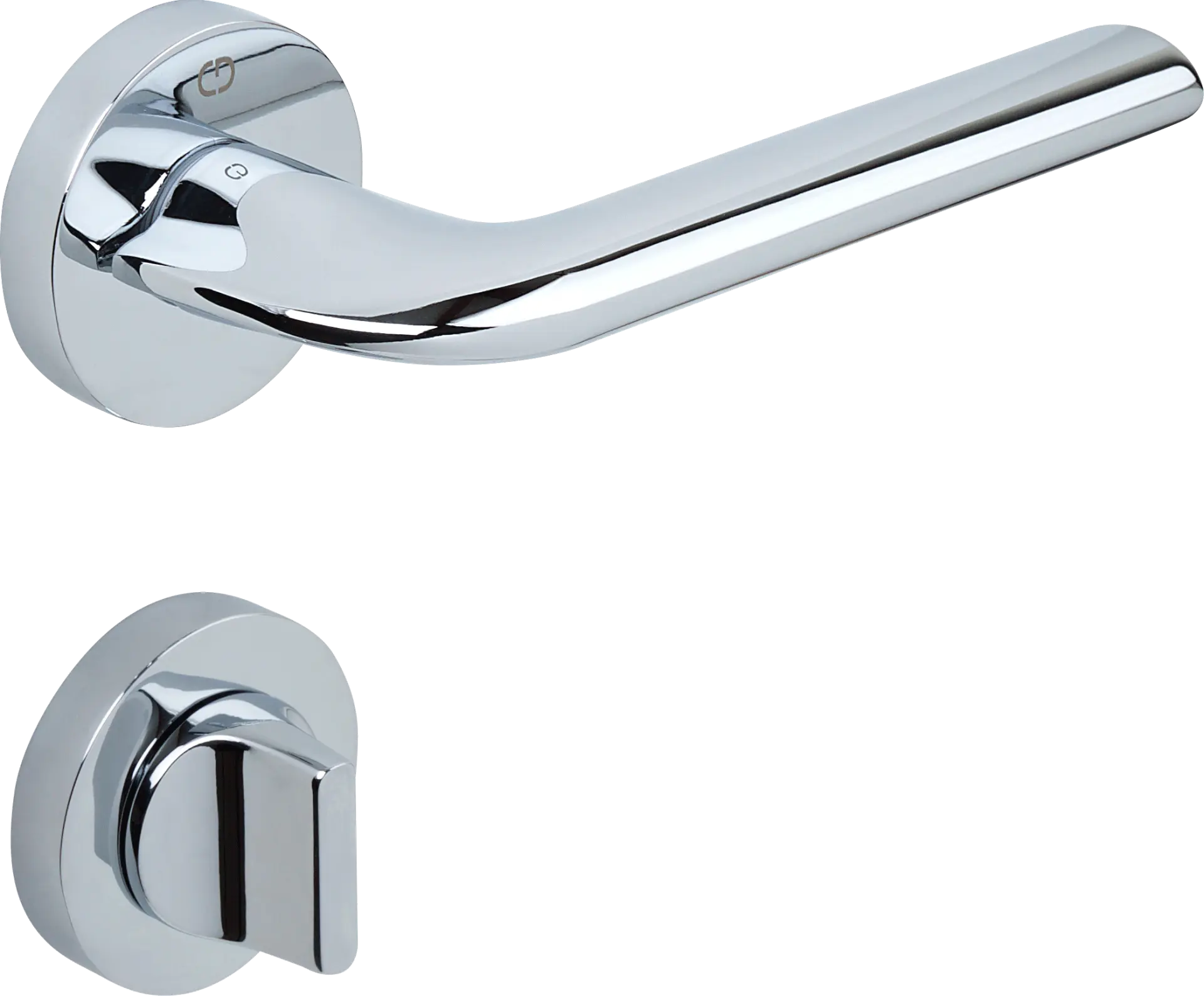 Çebi A534 Luma Kapı Kolu MP02 (Parlak Krom) - WC