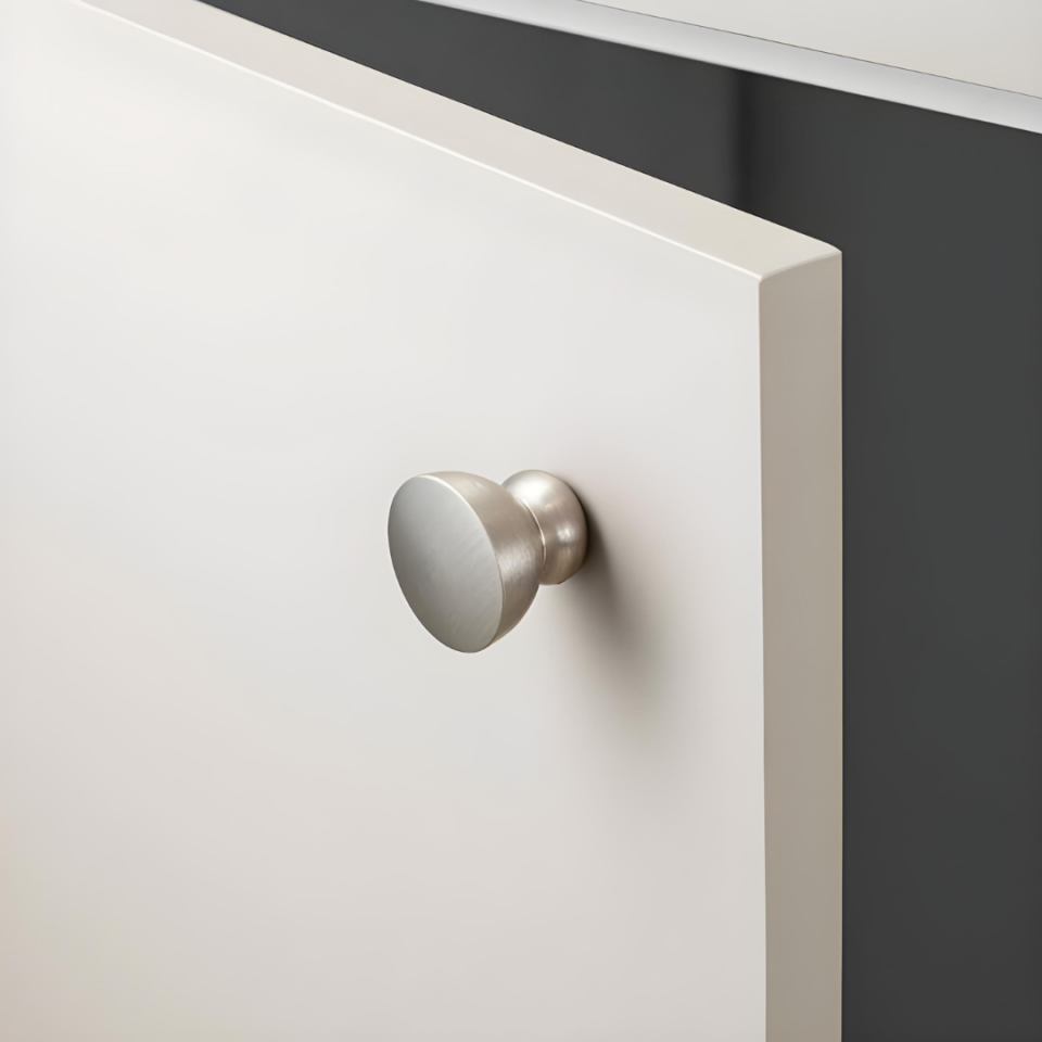 System 32 mm Nikel Saten Renk Düğme Kulp (SY1958 0032 NB)