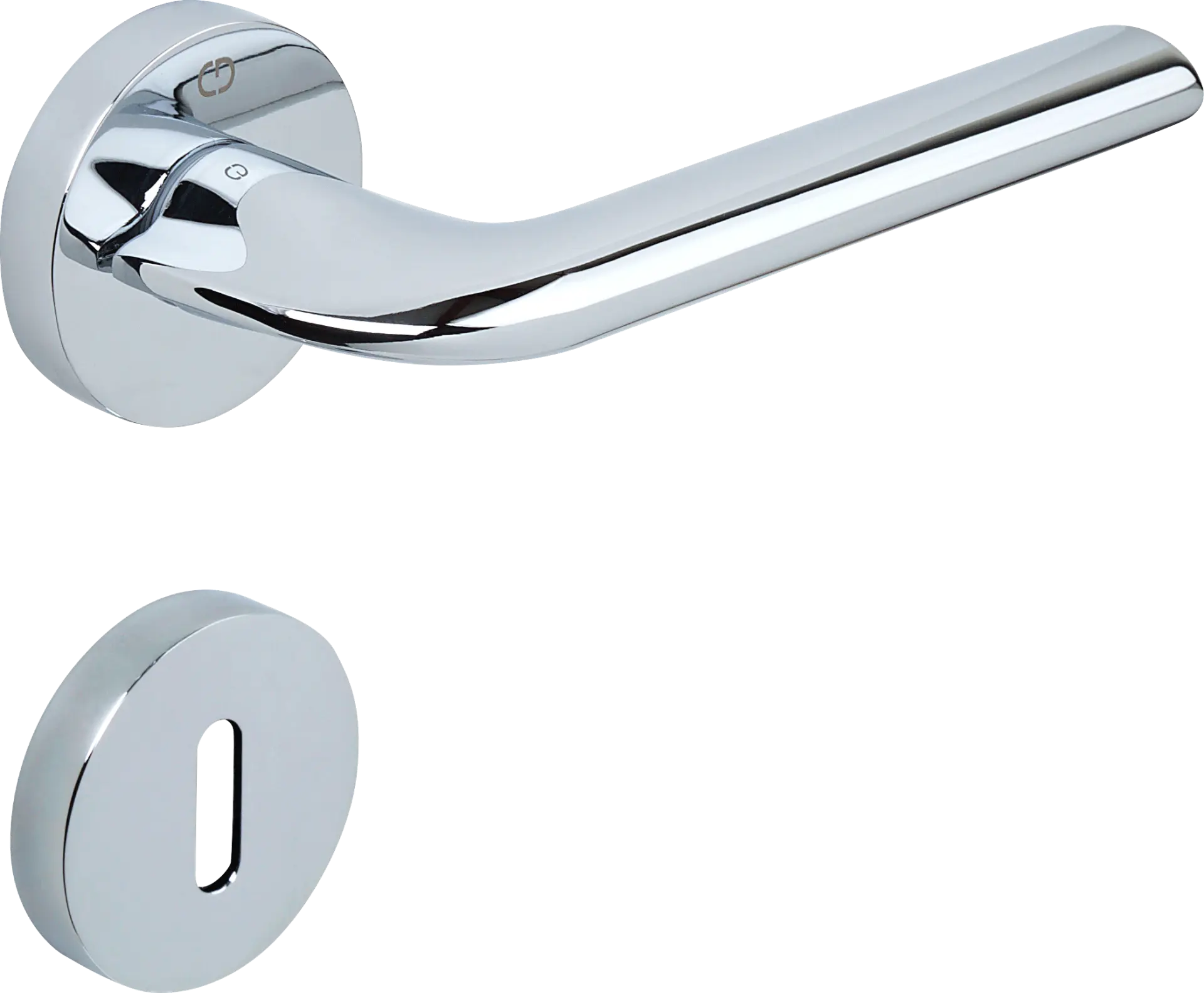 Çebi A534 Luma Kapı Kolu MP02 (Parlak Krom) - Oda