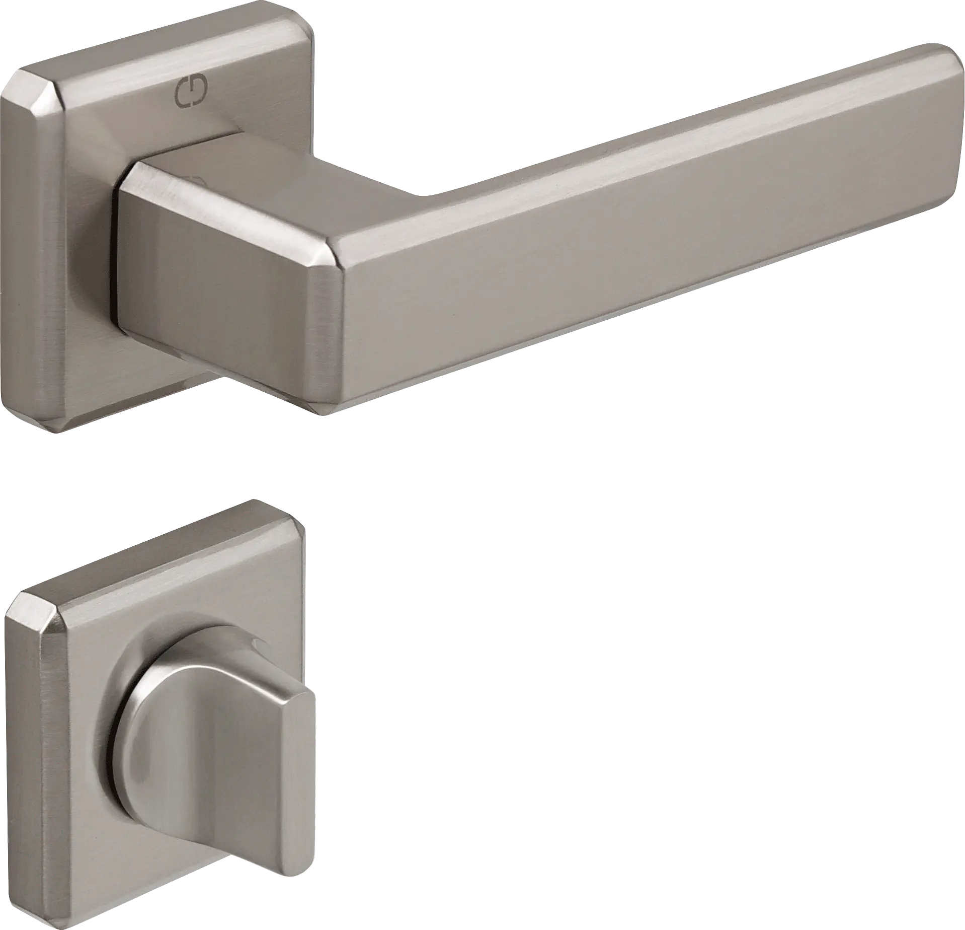 Çebi A5106 Carli Kapı Kolu MP08 ( Parlak Fırçalanmış Inox) - WC