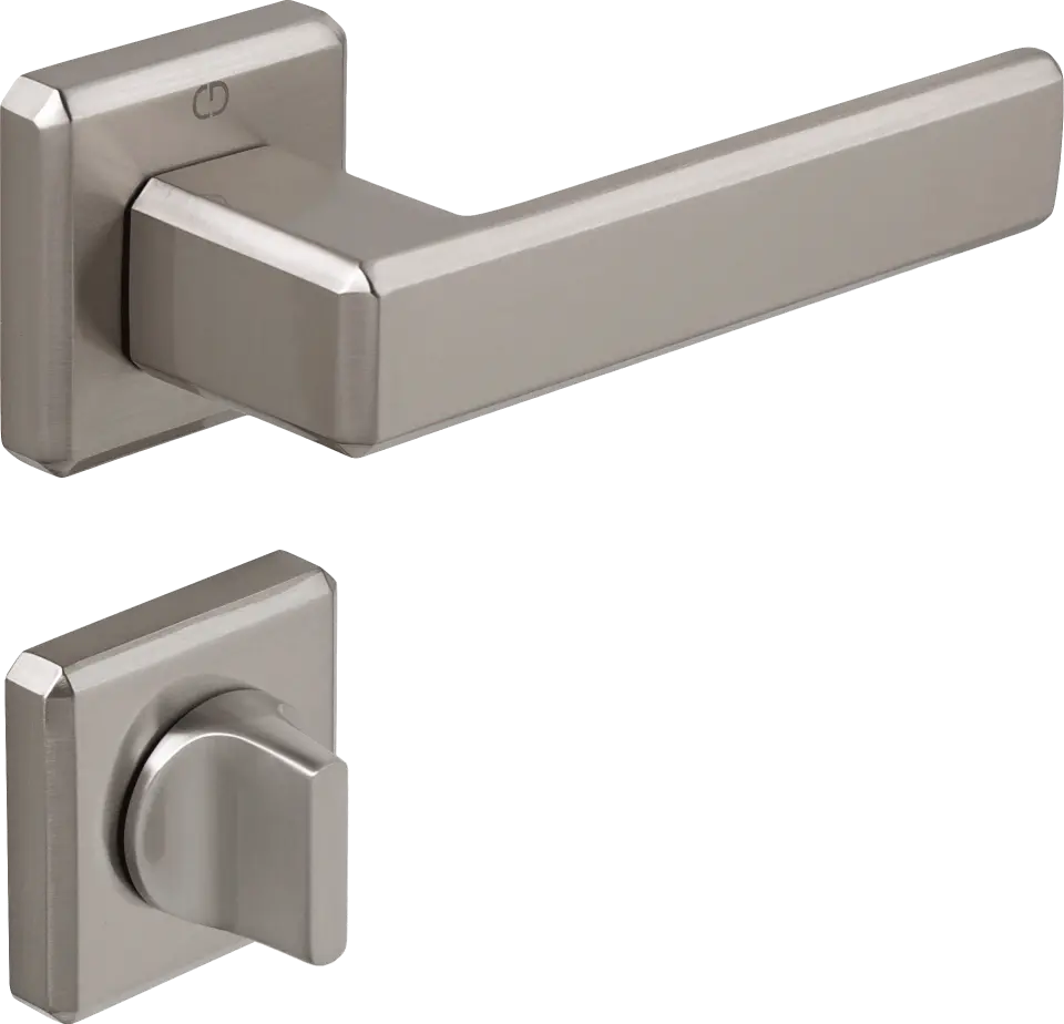 Çebi A5106 Carli Kapı Kolu MP08 ( Parlak Fırçalanmış Inox) - WC