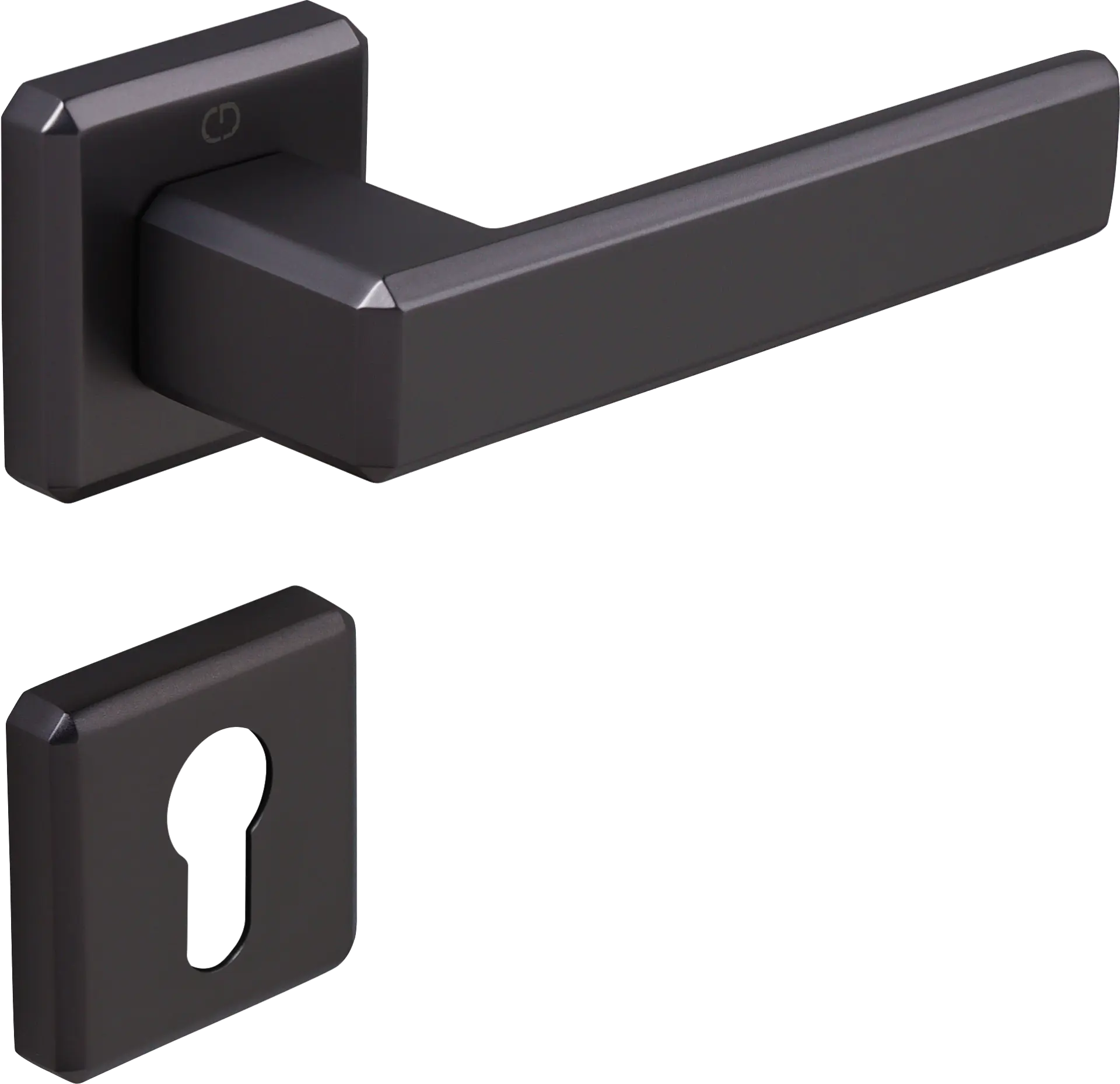 Çebi A5106 Carli Kapı Kolu PC27 (Antrasit Saten) - Yale