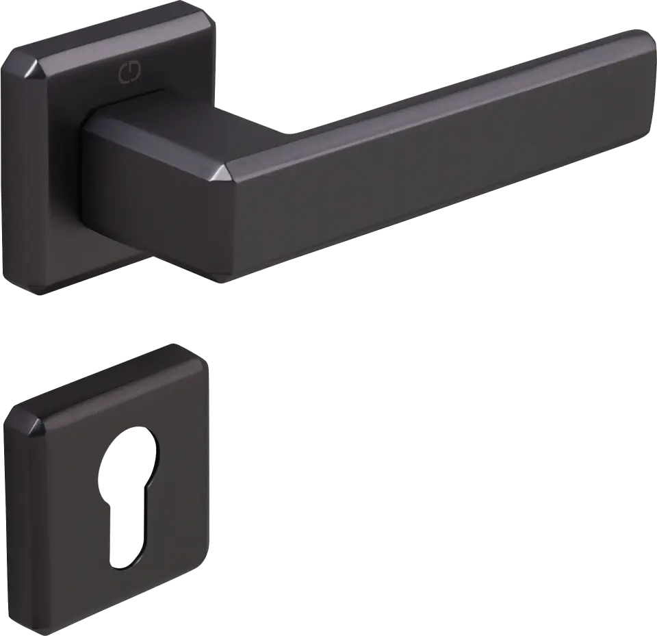 Çebi A5106 Carli Kapı Kolu PC27 (Antrasit Saten) - Yale