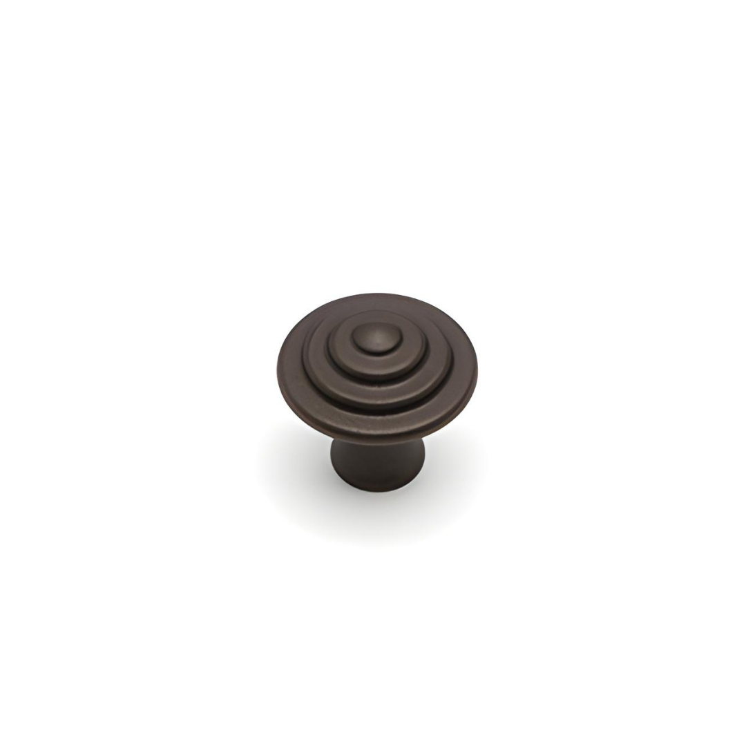 System 32 mm Kahverengi Renk Düğme Kulp (SY1935 0032 AL13)