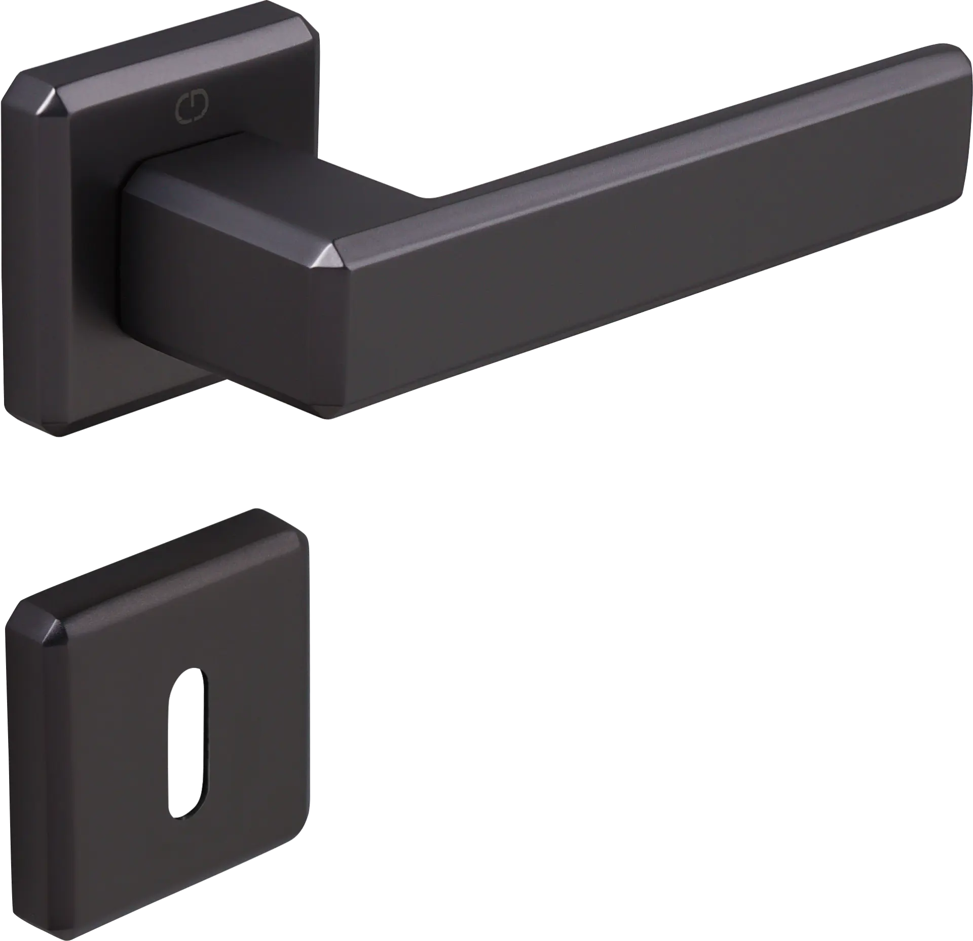 Çebi A5106 Carli Kapı Kolu PC27 (Antrasit Saten) - Oda