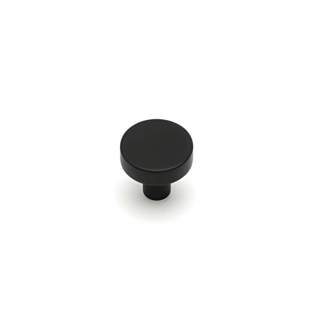 System 26 mm Siyah Renk Düğme Kulp (SY1910 0026 AL6)