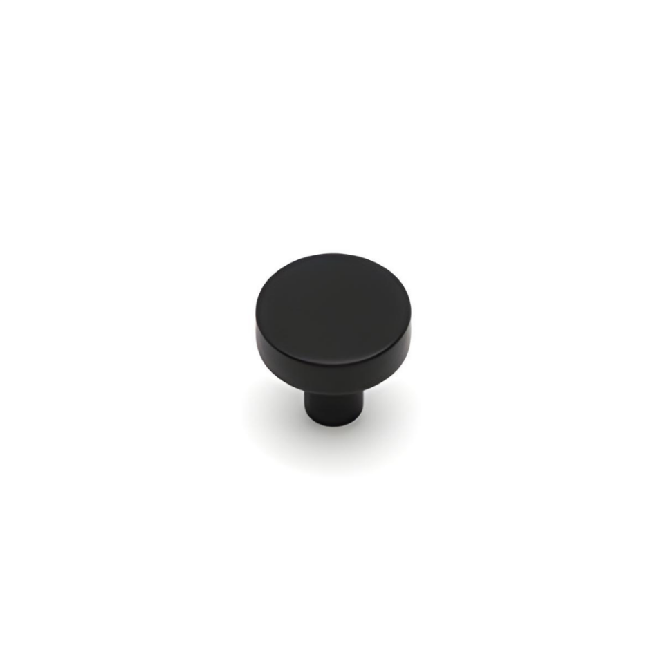 System 26 mm Siyah Renk Düğme Kulp (SY1910 0026 AL6)