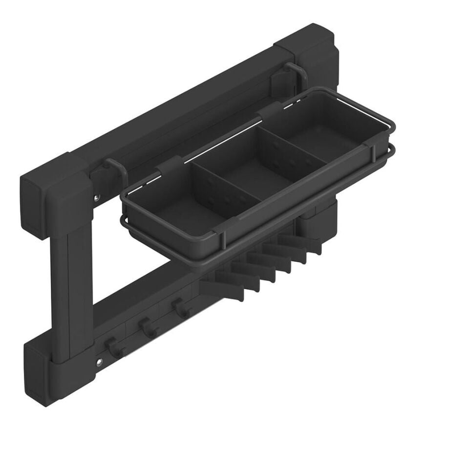 Gizli Raylı Alüminyum Fonksiyonel Kravatlık-Kemerlik Sağ