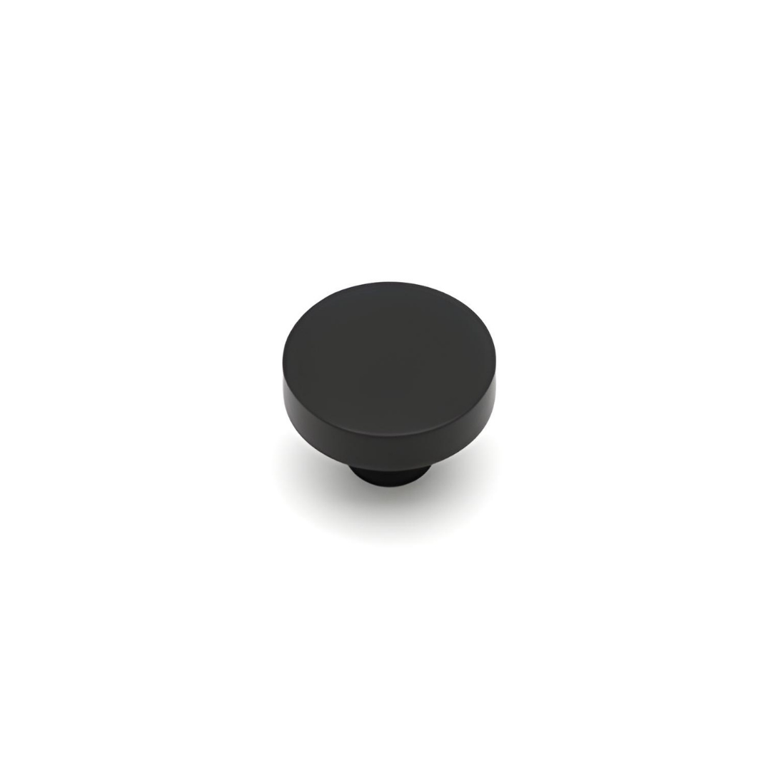 System 38 mm Siyah Renk Düğme Kulp (SY1910 0038 AL6)