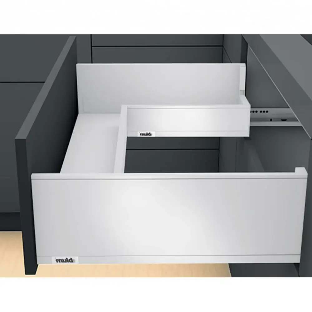 Blum Legrabox Pure Evye Çekmece 40 Kg Blumotion İpek Beyaz