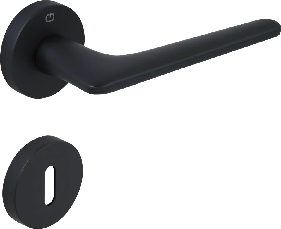Çebi A5113 Gigi Kapı Kolu PC24 (Mat Siyah) - Oda
