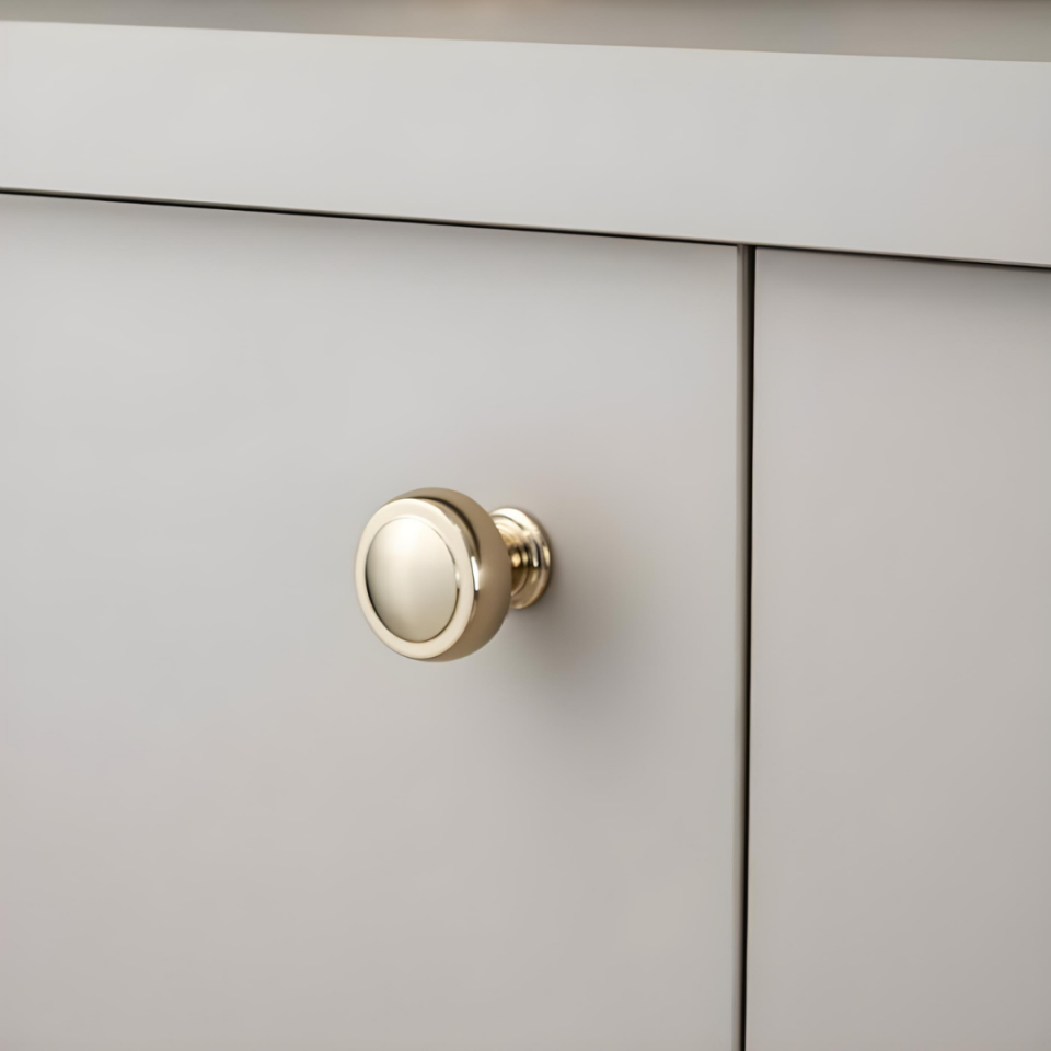 System 32 mm Gold Renk Düğme Kulp (SY1915 0032 GL)