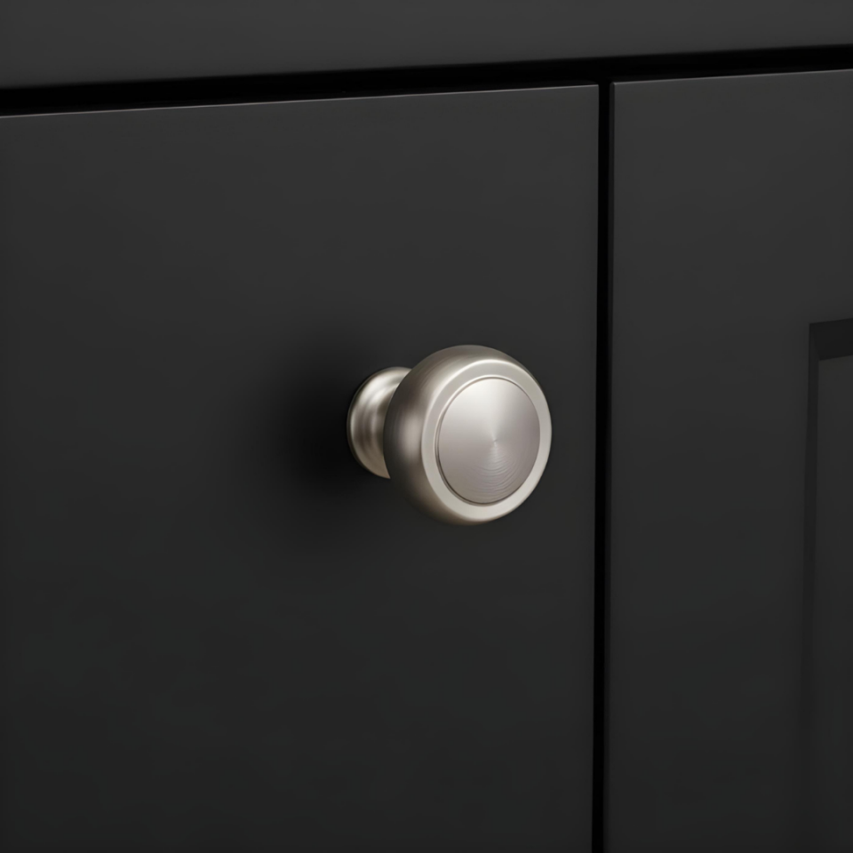 System 32 mm Parlak Nikel Renk Düğme Kulp (SY1915 0032 PN)