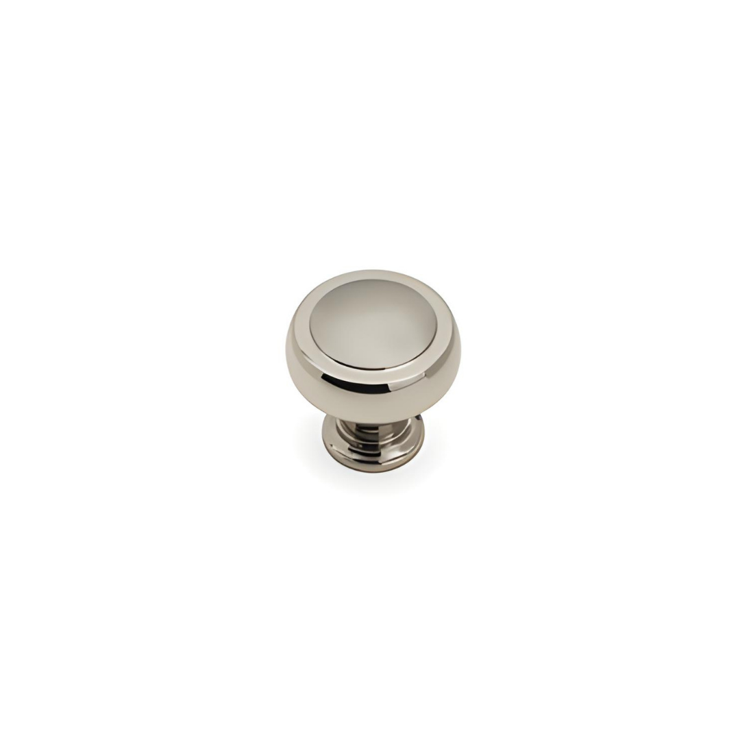 System 32 mm Parlak Nikel Renk Düğme Kulp (SY1915 0032 PN)
