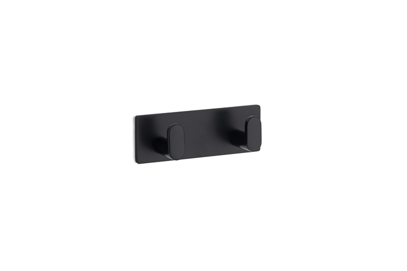 System 2327 Siyah Renk Yapışkanlı Askı 115 mm (AS2327 0115 AL6-AL6)