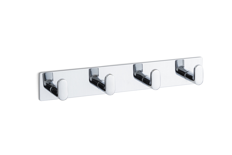 System 2327 Krom Renk Yapışkanlı Askı