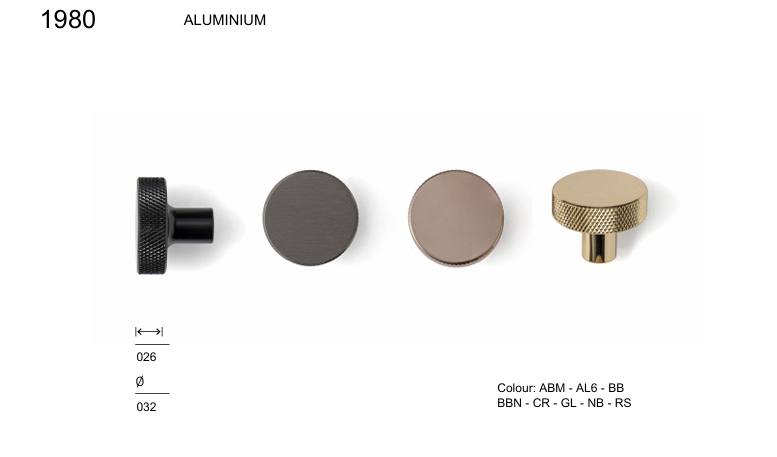 System 32 mm Krom Renk Düğme Kulp (SY1980 0032 CR)