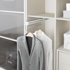 Teleskopik Raylı Alüminyum Askılık