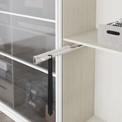 Gizli Raylı Alüminyum Kravatlık