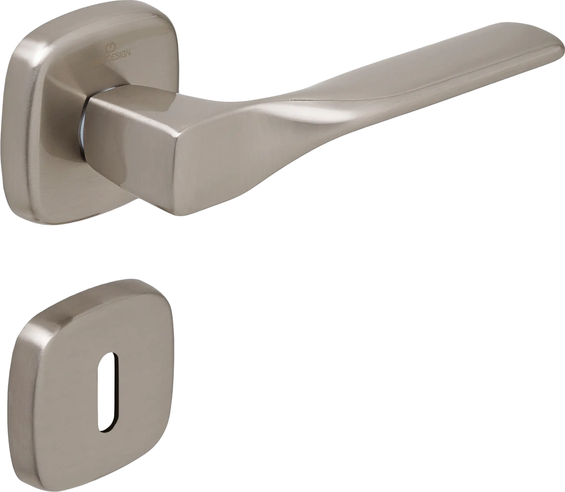 Çebi A549 Ava Kapı Kolu MP08 ( Parlak Fırçalanmış Inox) - Oda