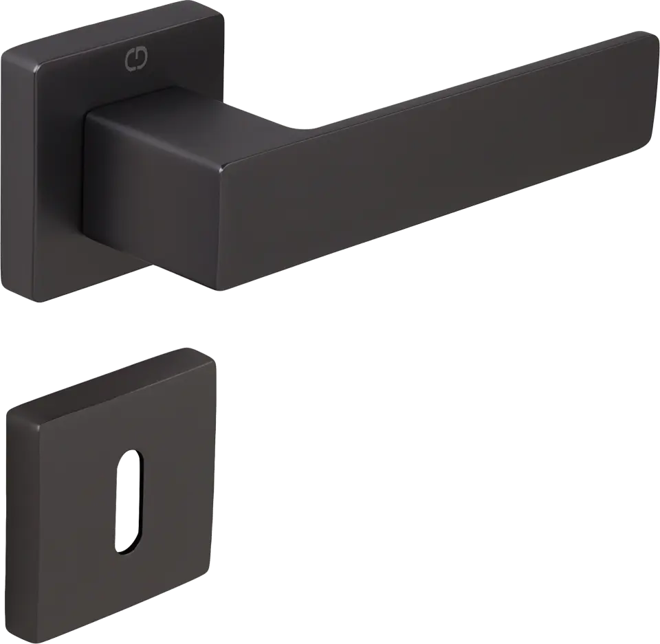 Çebi A5167 Cube Kapı Kolu PC27 (Antrasit Saten) - Yale