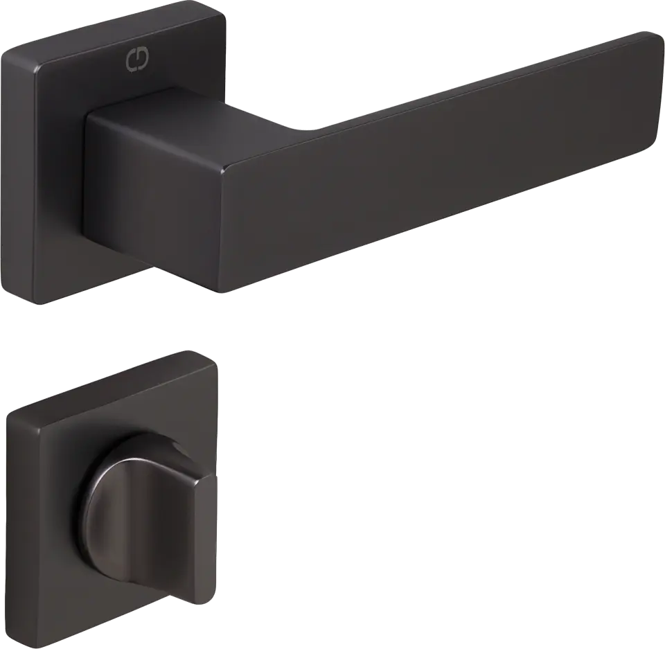 Çebi A5167 Cube Kapı Kolu PC27 (Antrasit Saten) - Yale