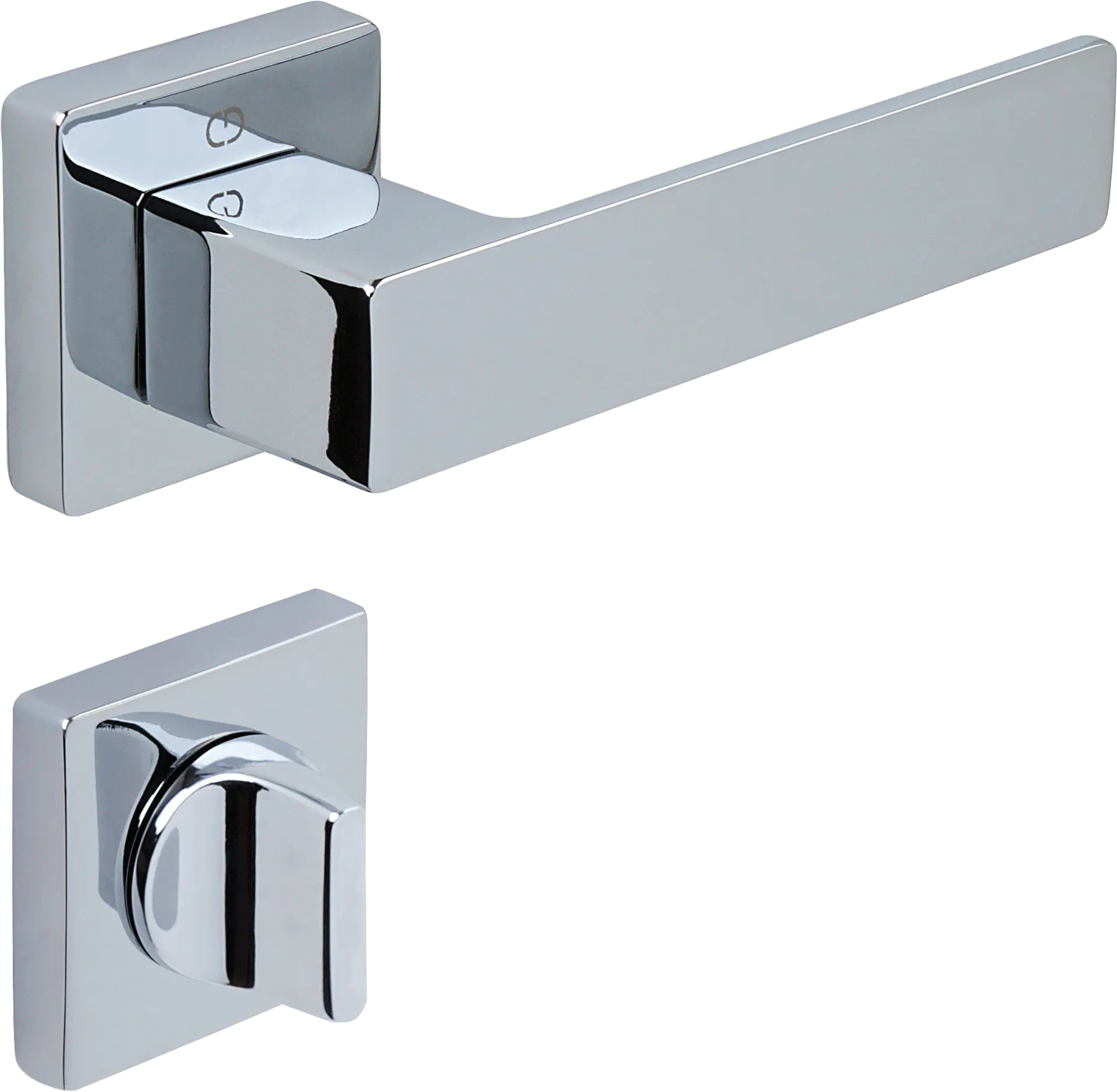 Çebi A5167 Cube Kapı Kolu MP02 (Parlak Krom) - WC