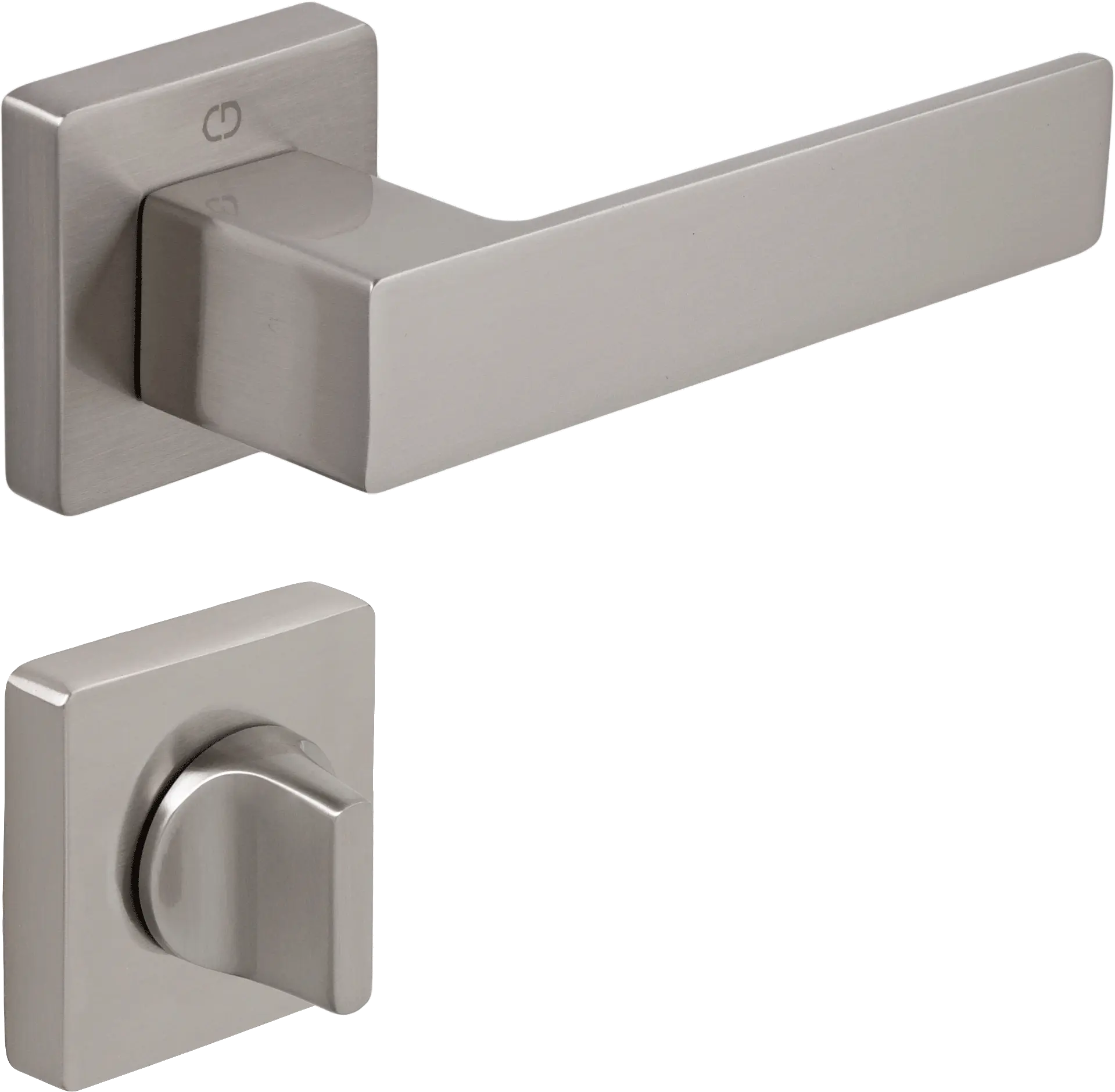Çebi A5167 Cube Kapı Kolu MP08 ( Parlak Fırçalanmış Inox) - WC