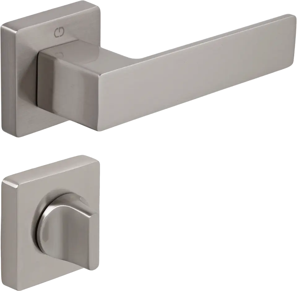 Çebi A5167 Cube Kapı Kolu MP08 ( Parlak Fırçalanmış Inox) - WC
