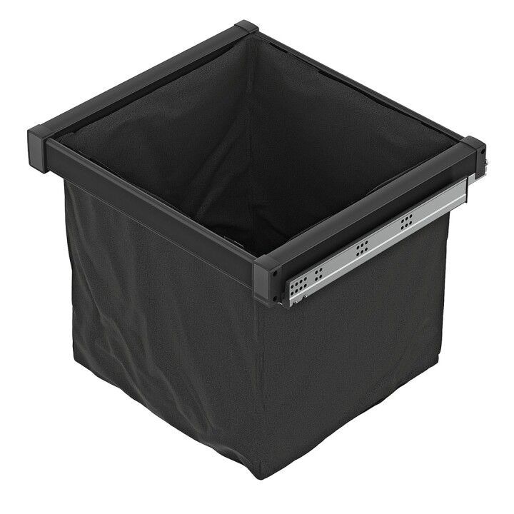 Gizli Raylı Kumaş Çamaşır Sepeti 700 mm