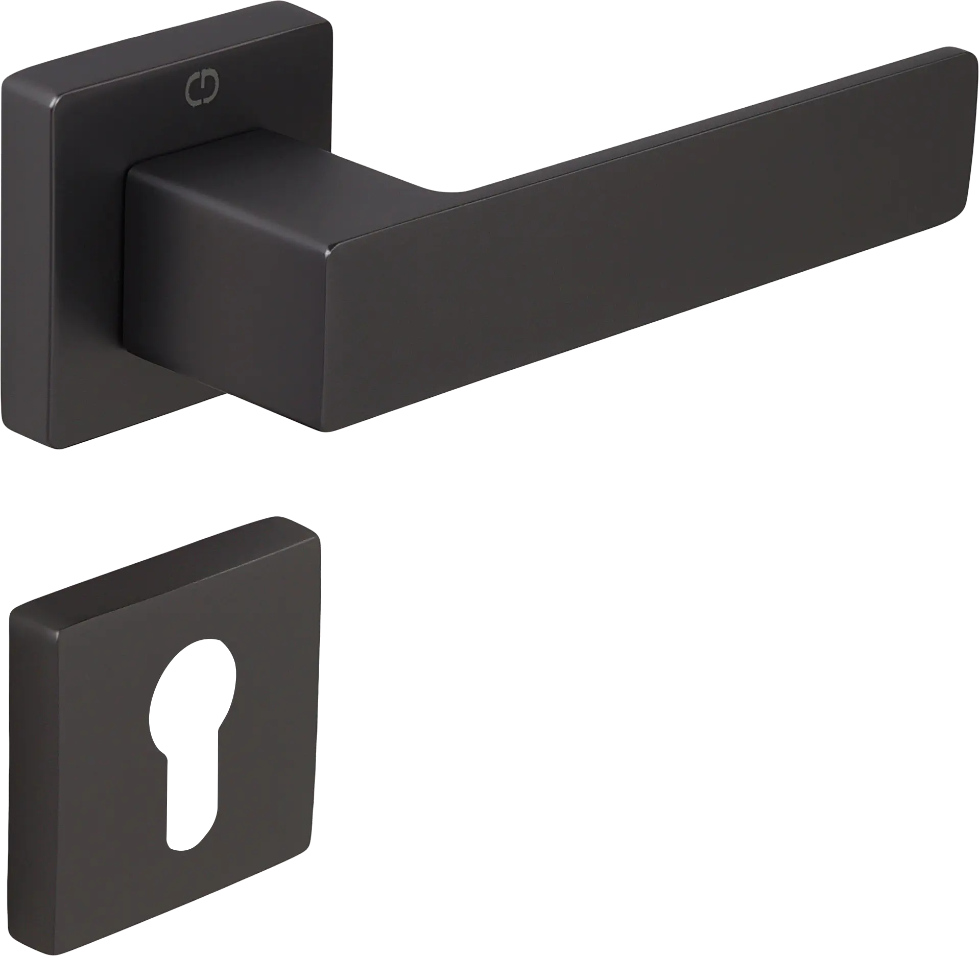 Çebi A5167 Cube Kapı Kolu PC27 (Antrasit Saten) - Yale