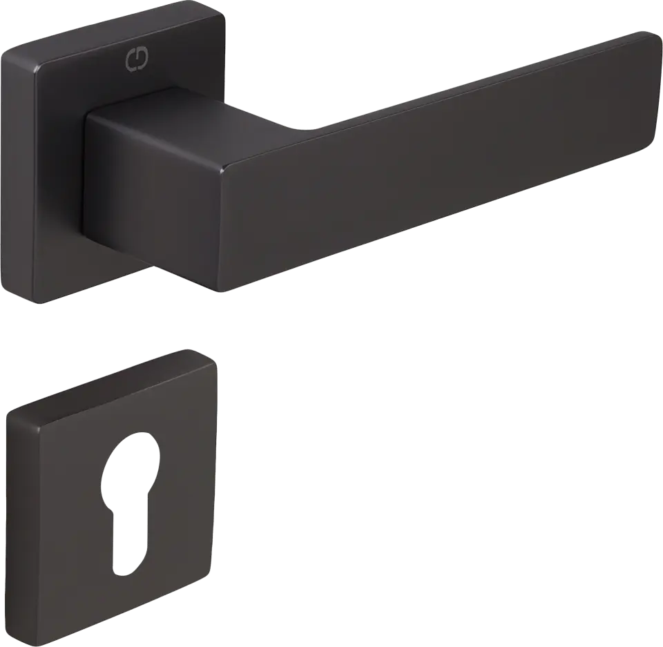 Çebi A5167 Cube Kapı Kolu PC27 (Antrasit Saten) - Yale