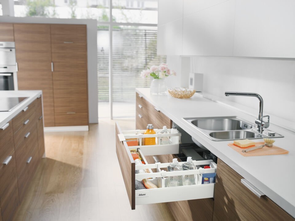 Blum Tandembox Antaro Evye Altı Çekmece 30 Kg İpek Beyaz