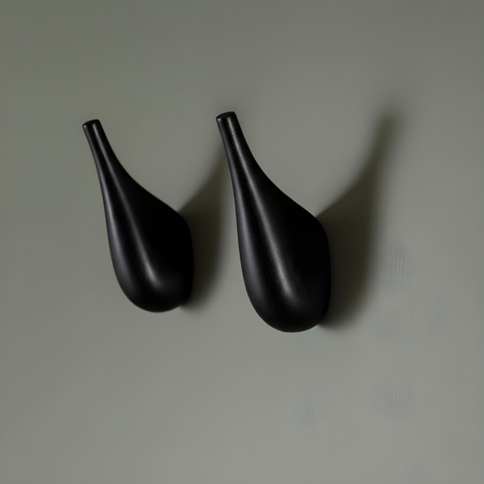 System 28 mm Siyah Renk Portmanto Askılığı (AS2015 0028 AL6)