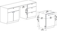 Häfele Capella 60 cm Ankastre Bulaşık Makinesi | 6 Programlı
