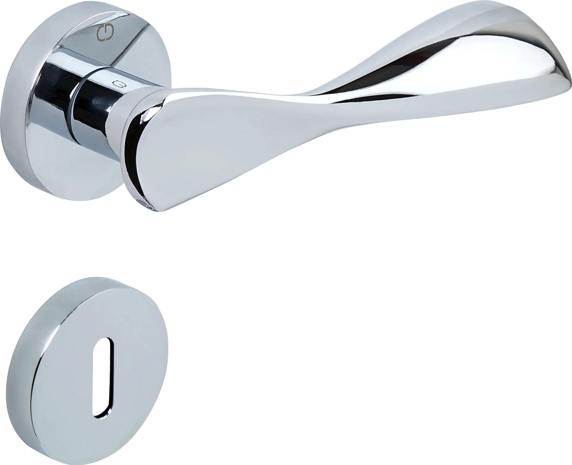 Çebi A531 Lavi Kapı Kolu MP02 (Parlak Krom) - Oda